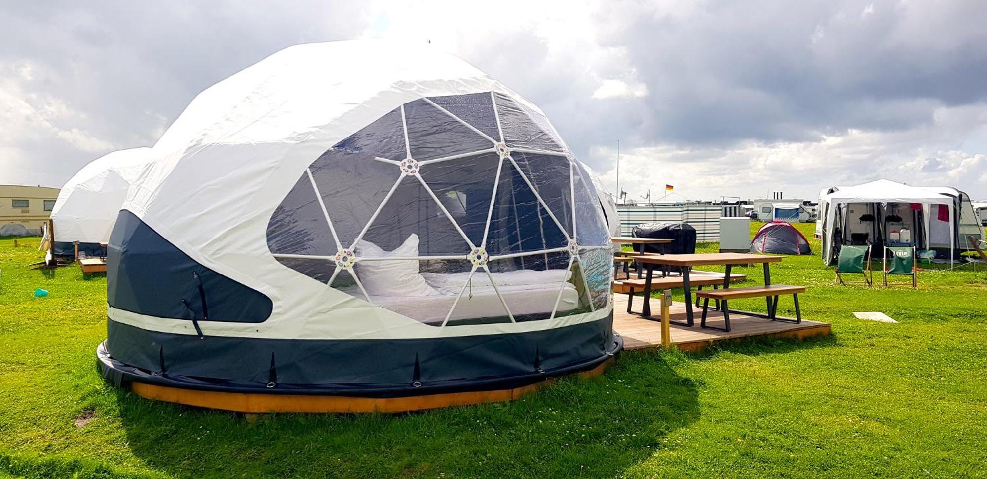 Lodge Camp Harlesiel Direkt Am Wattenmeer 维特蒙德 外观 照片