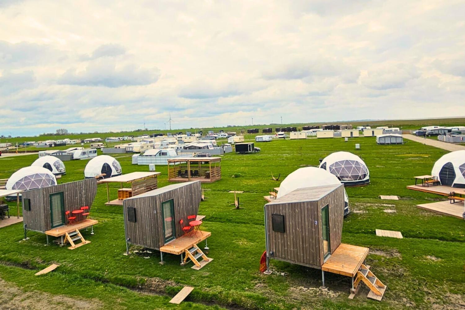 Lodge Camp Harlesiel Direkt Am Wattenmeer 维特蒙德 外观 照片